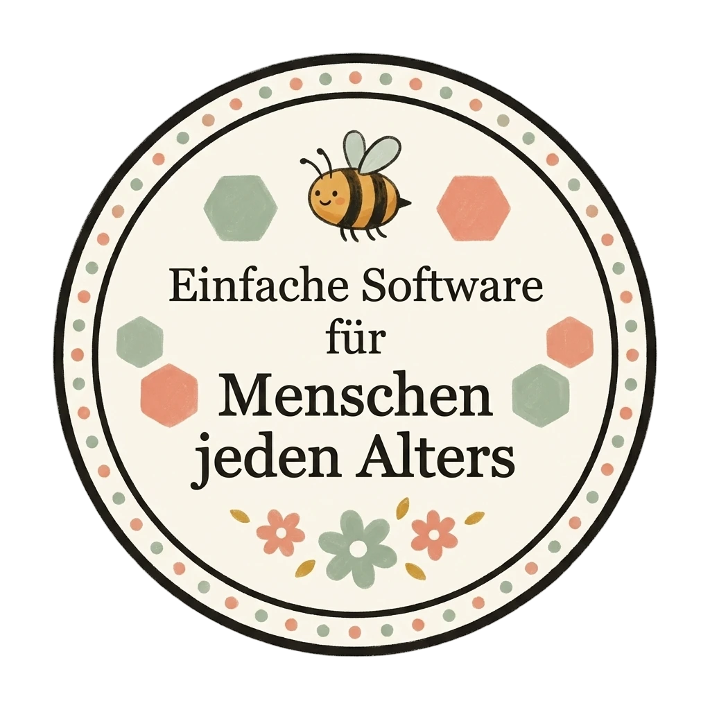 Einfache Software für Menschen jeden Alters